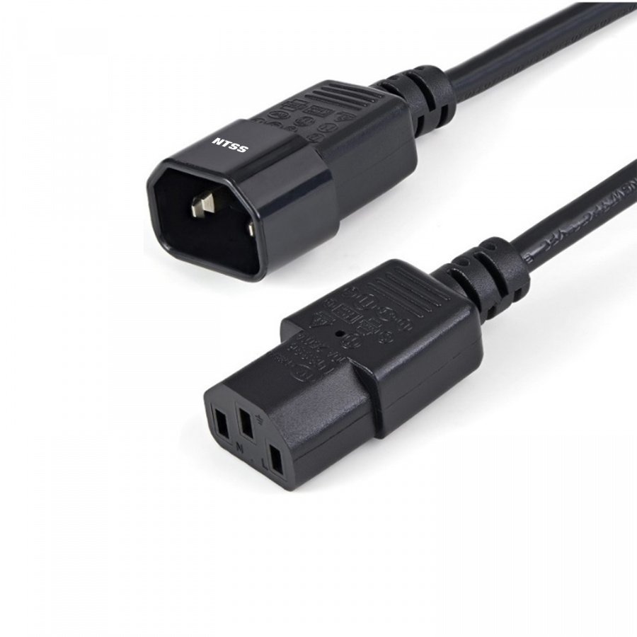NTSS-PC13144 C13-С14 проводник.:3х1мм2 1.8м 220/250В 10Ач ерный