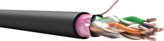 TechnoLAN F/UTP Cat 5e PE 4х2x0,52
