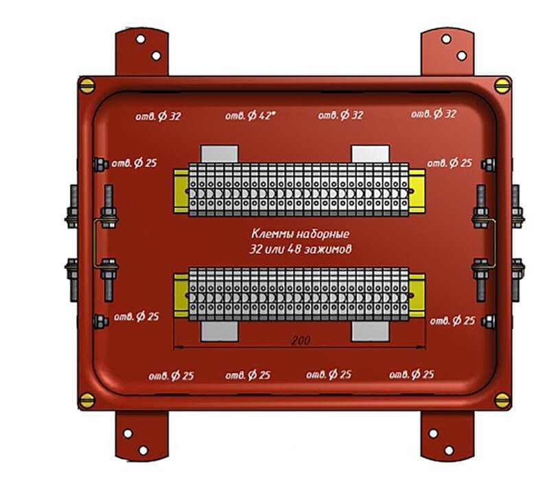 КС-40 УХЛ1,5 IP65 металлические заглушки (zeta30356)
