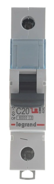 TX3 1П C 20A 6kA (404029)