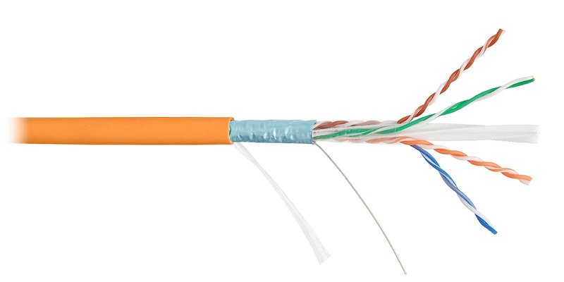 F/UTP 4pair, Cat6, Solid, In, LSZH (NKL 4240C-OR)