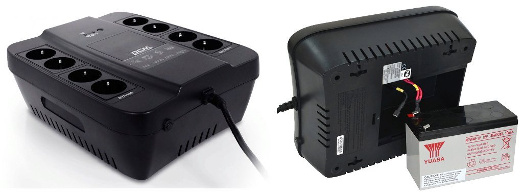 Spider SPD-850U 510Вт 850ВА черный