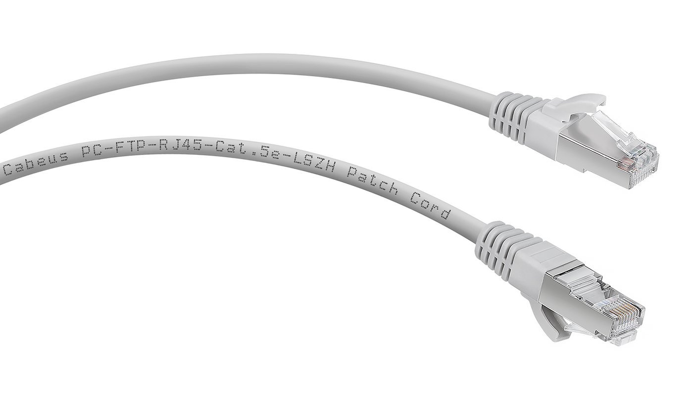 PC-FTP-RJ45-Cat.5e-20m-LSZH (9249c), серый