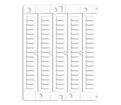 Маркировка для клемм ДКС, жесткая, 5х10 мм (1200шт) (NUTB1061)