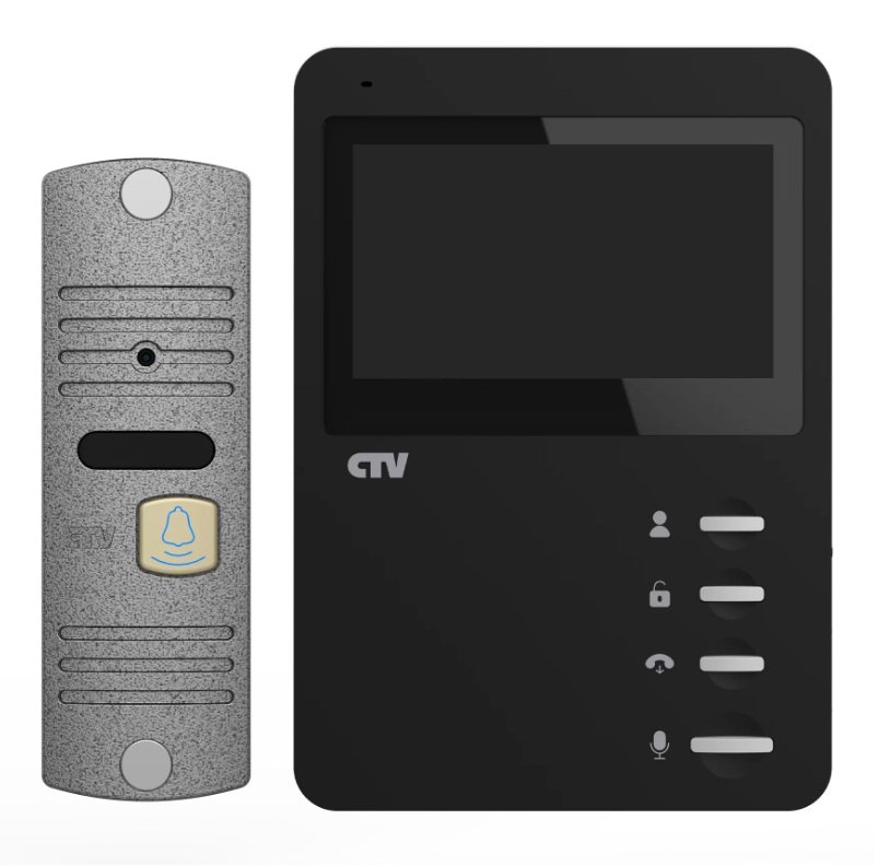 CTV-DP1400N (черный + серебро)