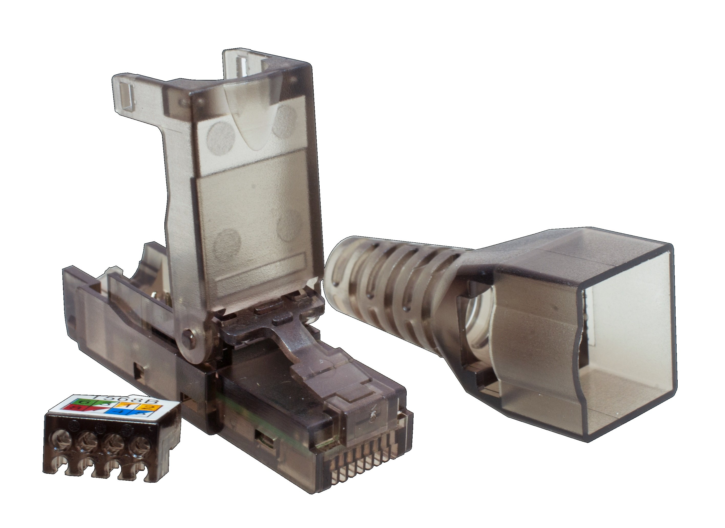 Коннектор 8P8C UTP Cat.6A (RJ-45) (10-0239-1)