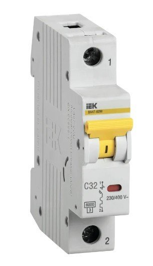 ВА47-60M 1P C 32А 6кА KARAT (MVA31-1-032-C)