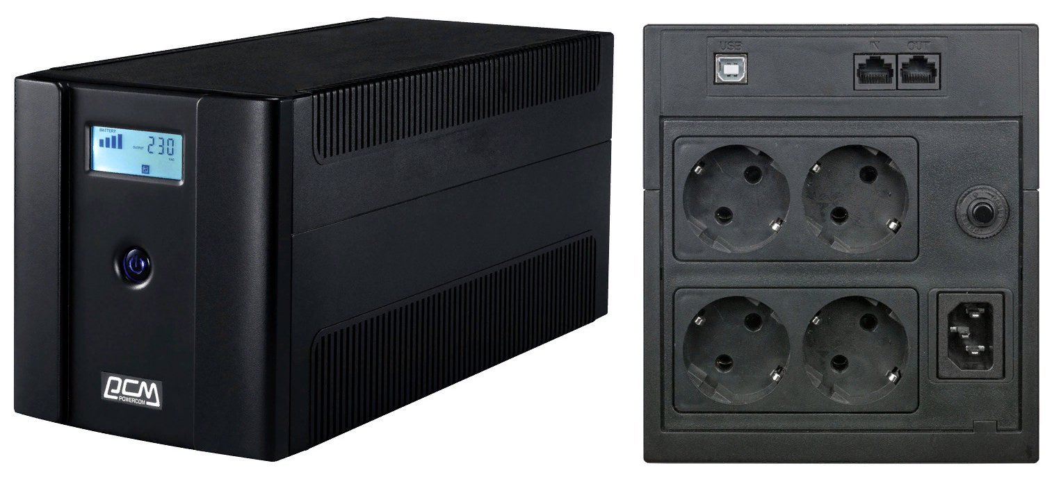 Raptor RPT-2000AP LCD 1200Вт 2000ВА черный