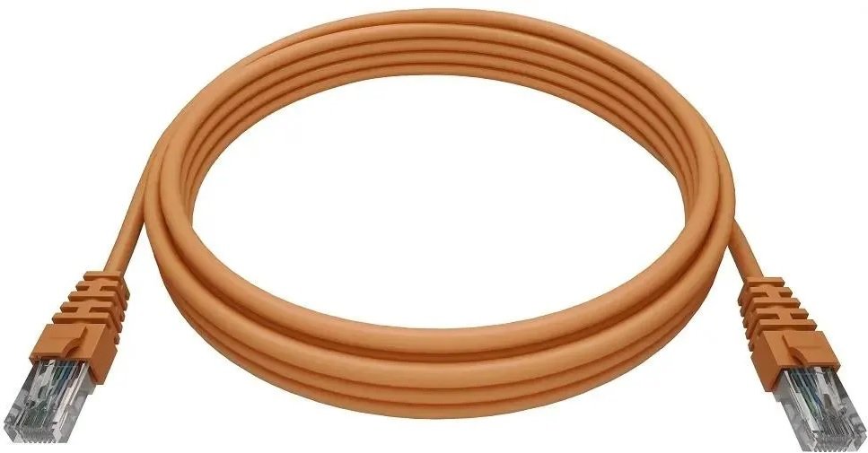 NTSS-PC-UTP-RJ45-5e-0.15-LSZH-OR UTP RJ-45 кат.5E 0.15м оранжевый