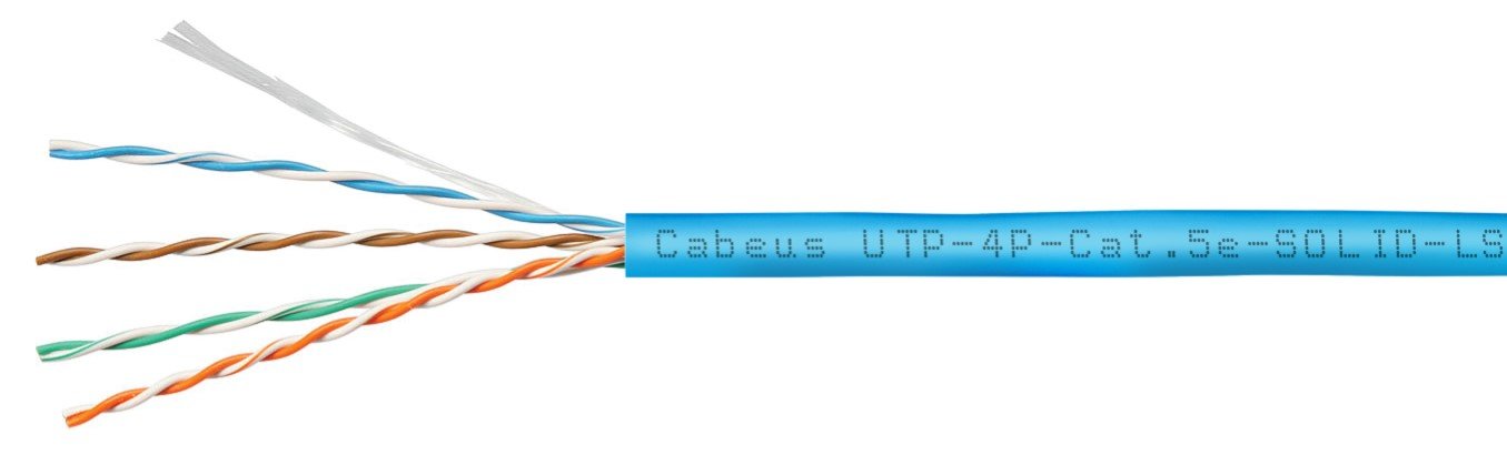 UTP-4P-Cat.5e-SOLID-LSZH-BL (9777c)