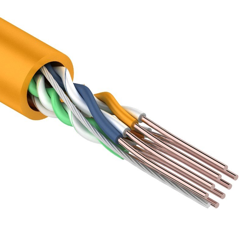 U/UTP 4PR 24AWG CAT5e 305м нг(А)-HF REXANT (01-0049)