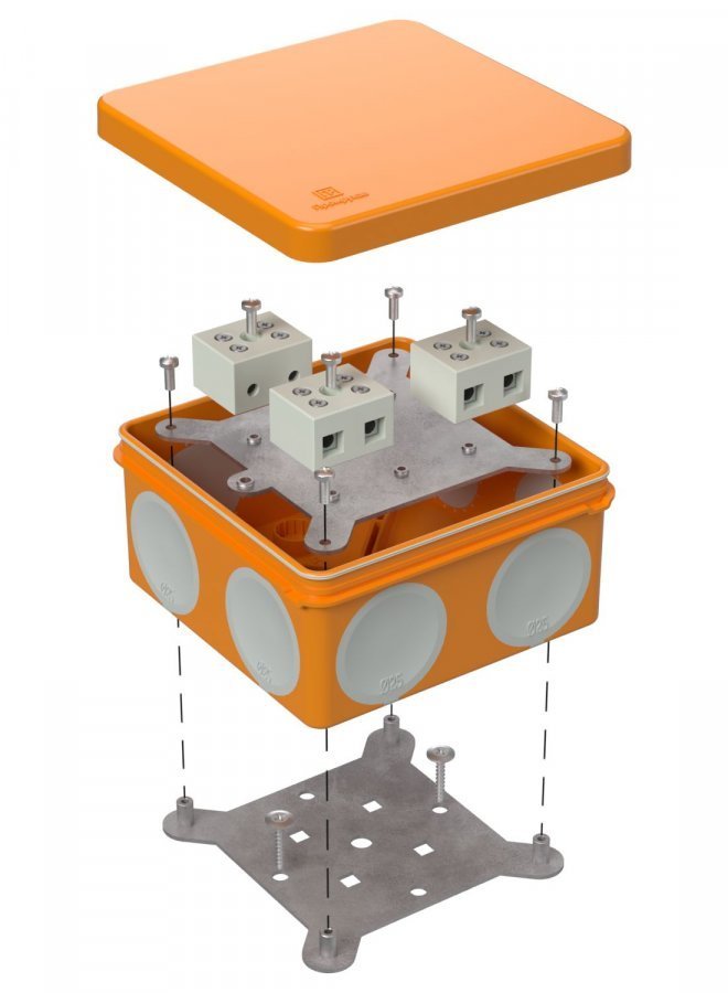 Коробка огнестойкая 100х100х50 (60-0300-FR10.0-6)
