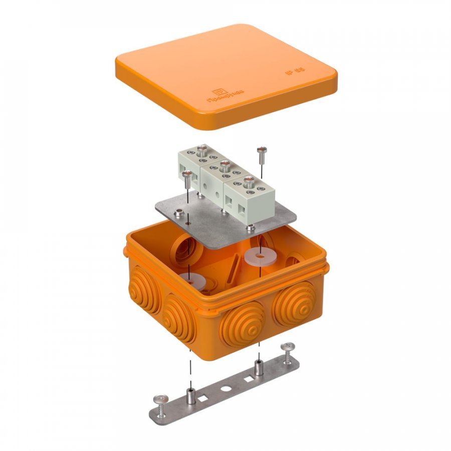Коробка огнестойкая 80х80х40 для о/п (40-0210-FR6.0-6)
