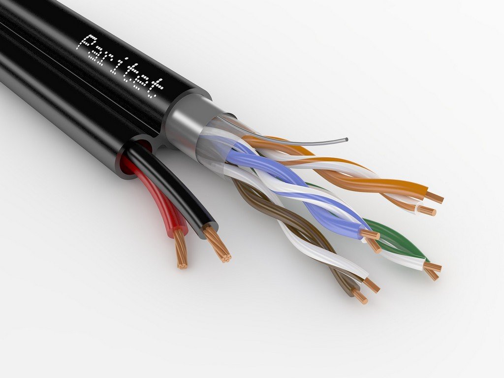 ParLan combi F/UTP4 Cat5e + 2х0,75 PE