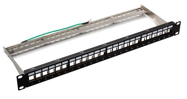 Модульная патч-панель для Keystone Jack 19" (10-0422)