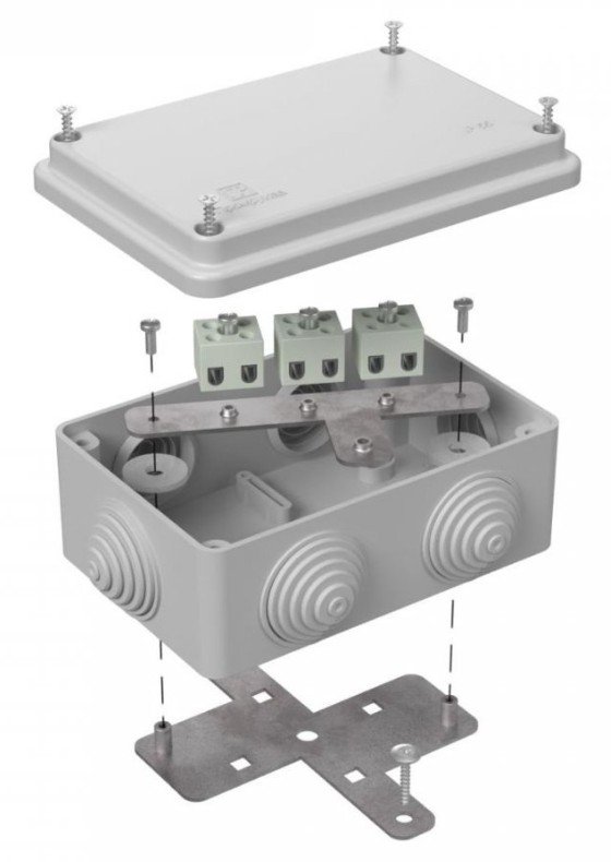 Коробка огнестойкая для о/п 120х80х50 (40-0340-7035-FR1.5-6)