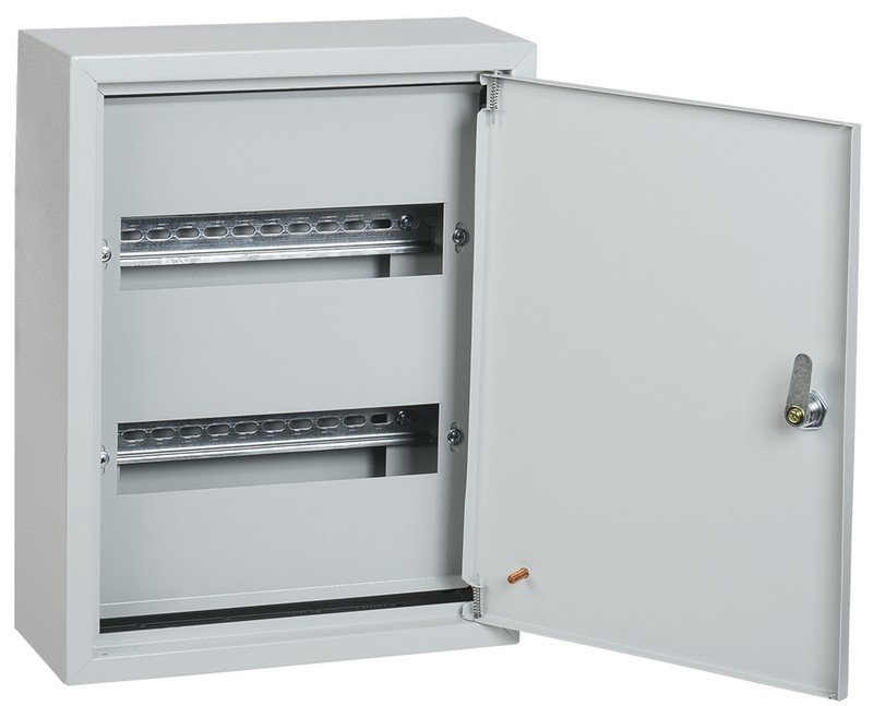 Корпус металлический навесной GENERICA ЩРн-24з 395х310х120 IP31 (MKM14-N-24-31-Z-G)