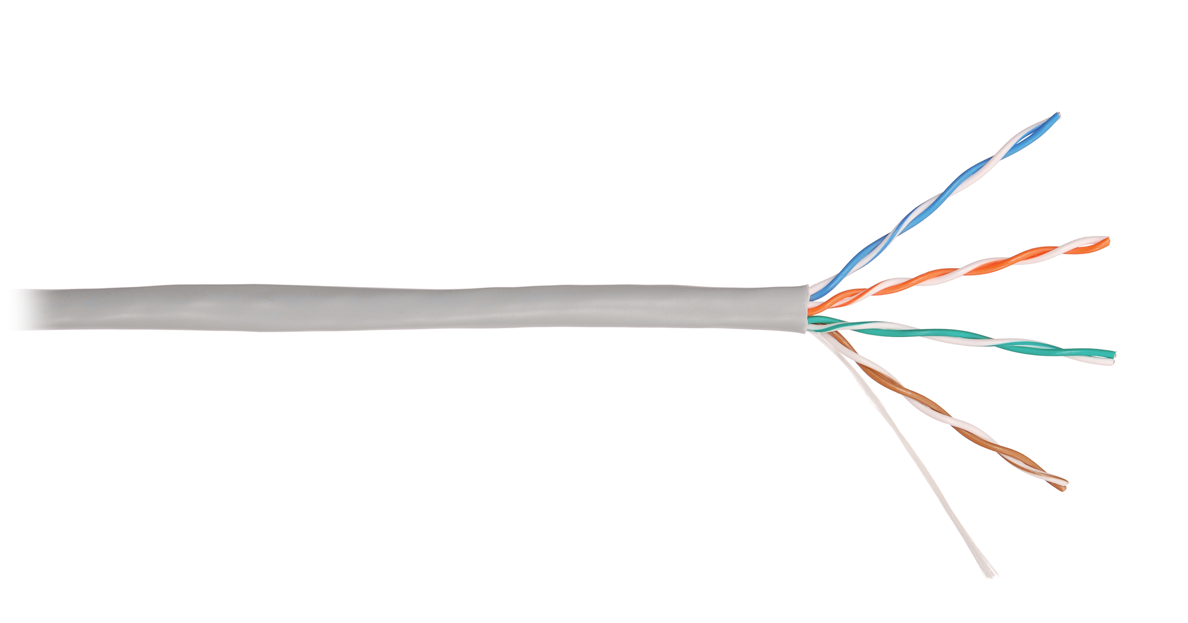 U/UTP 4pair, Cat5e, Solid, In, нг(А)-HF (NMC 4100C-GY)