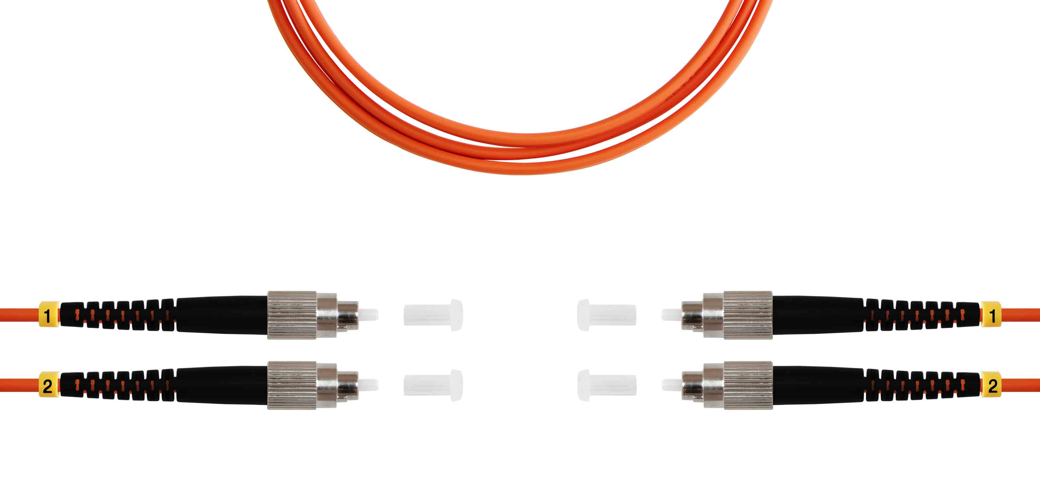 Патч-корд ВО MM(OM2), FC/UPC-FC/UPC, 3.0мм, duplex, LSZH, 5м (09-12004)