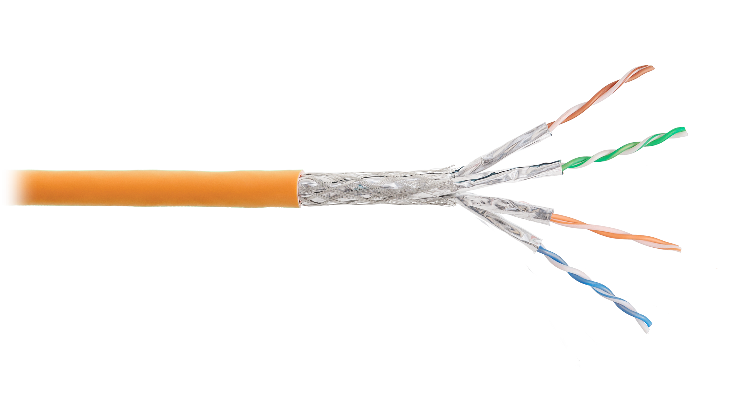 S/FTP 4pair, Cat7, Solid, In, нг(А)-HF (NMC 4565C-OR)