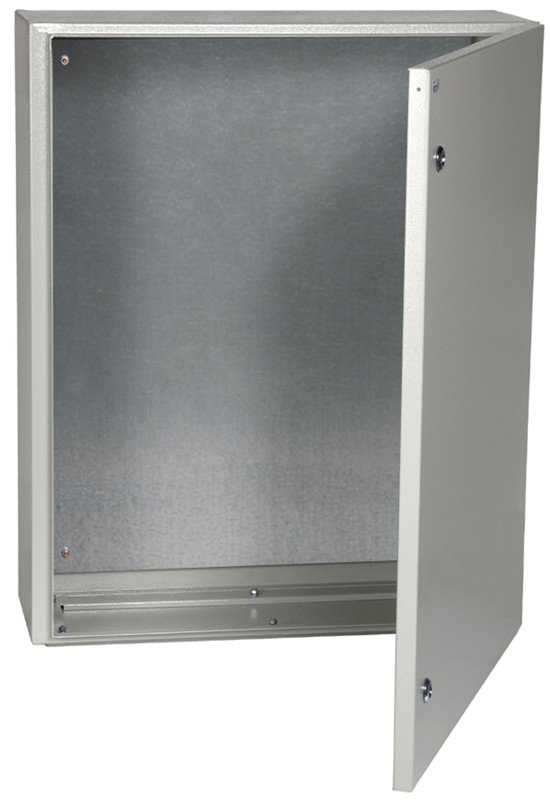 Корпус металлический ЩМП-4-0 800х650х250 УХЛ3 IP31 с монтажной платой (YKM40-04-31)