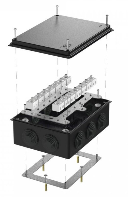 Коробка огнестойкая для о/п 200х150х75 (40-0320-9005-FR6.0-28)