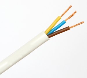 ПВС 3x1,0 белый, ГОСТ ККЗ