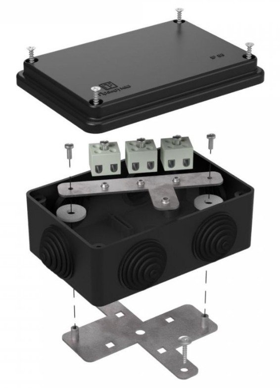 Коробка огнестойкая для о/п 120х80х50 (40-0340-9005-FR1.5-6)