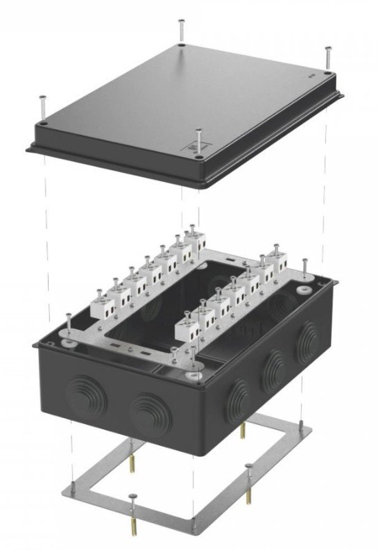 Коробка огнестойкая для о/п 260х175х90 (40-0330-9005-FR2.5-28)