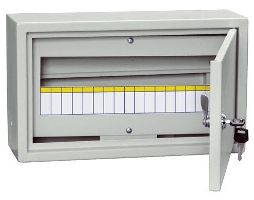 Корпус металлический навесной TITAN 3 ЩРн-18 265х440х120 IP31 (MKM14-N-18-31-Z)