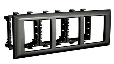 Рамка-суппорт Avanti для In-liner Front 6 модулей черный (4402916)