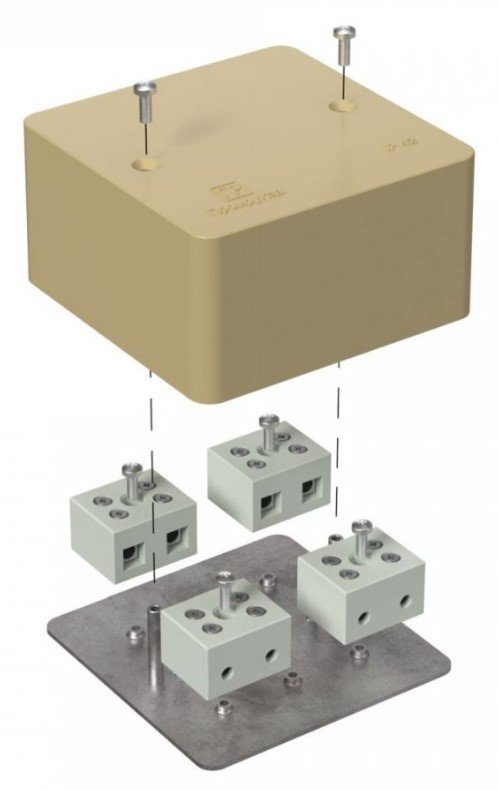 Коробка огнестойкая для к/к 85х85х45 (40-0460-1001-FR10.0-8)