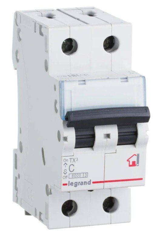 TX3 2П C 10A 6kA (404040)