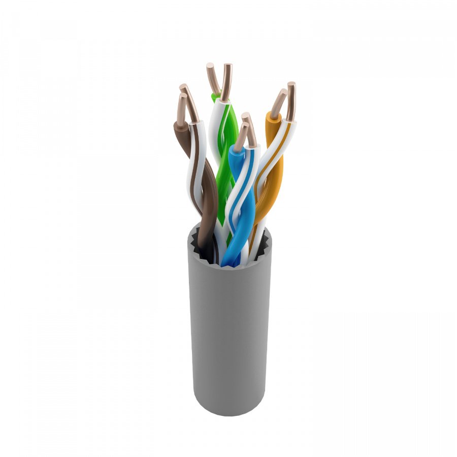 NTSS-IN-UTP4-5e-PVC-GY
