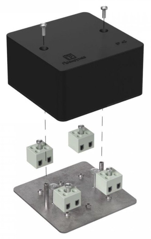 Коробка огнестойкая для к/к 85х85х45 (40-0460-9005-FR2.5-8)