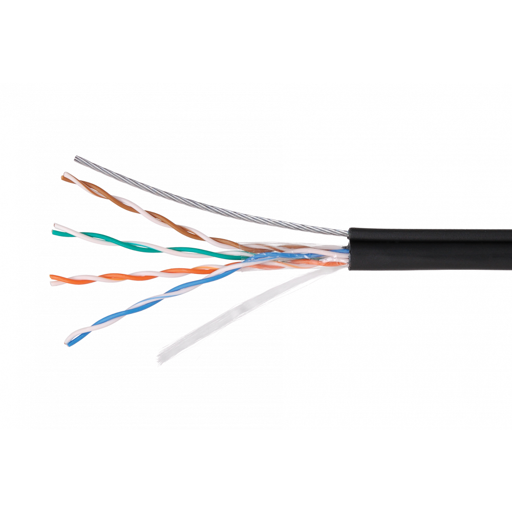 U/UTP 4pair, Cat5e, Out, PE, SW (TWT-5EUTP-OUT-TR)