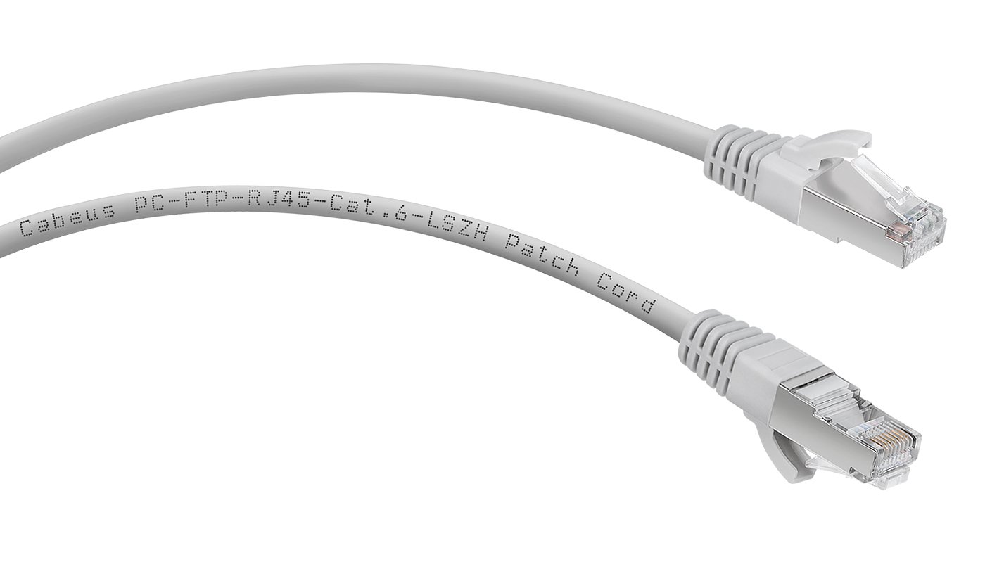 PC-FTP-RJ45-Cat.6-1.5m-LSZH (7909c), серый