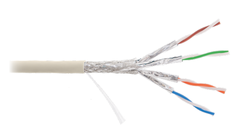 S/FTP 4pair, Cat7, Solid, In, нг(А)-LSLTx (NMC 4565L-IY)