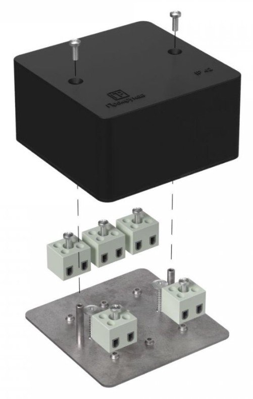 Коробка огнестойкая для к/к 85х85х45 (40-0460-9005-FR2.5-10)