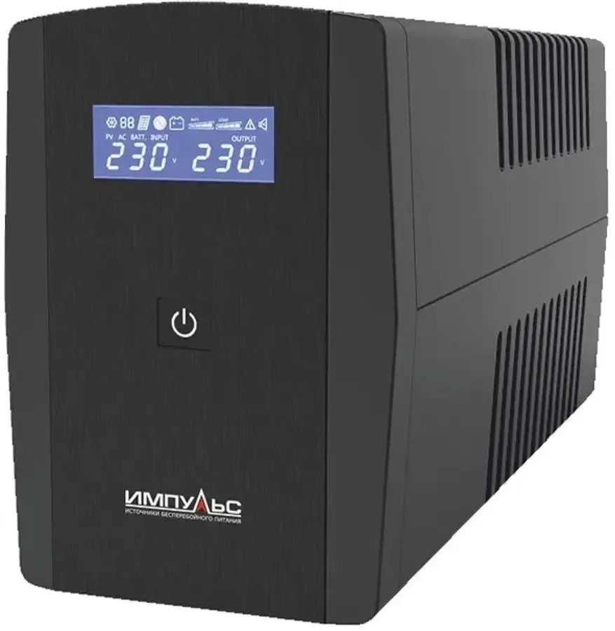 Импульс Юнион Смарт 1500 900Вт 1500ВА черный (JS15223)