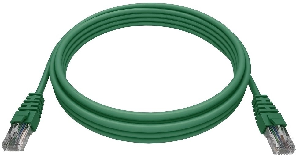 NTSS-PC-UTP-RJ45-5e-0.3-LSZH-GN UTP RJ-45 кат.5E 0.3м зеленый