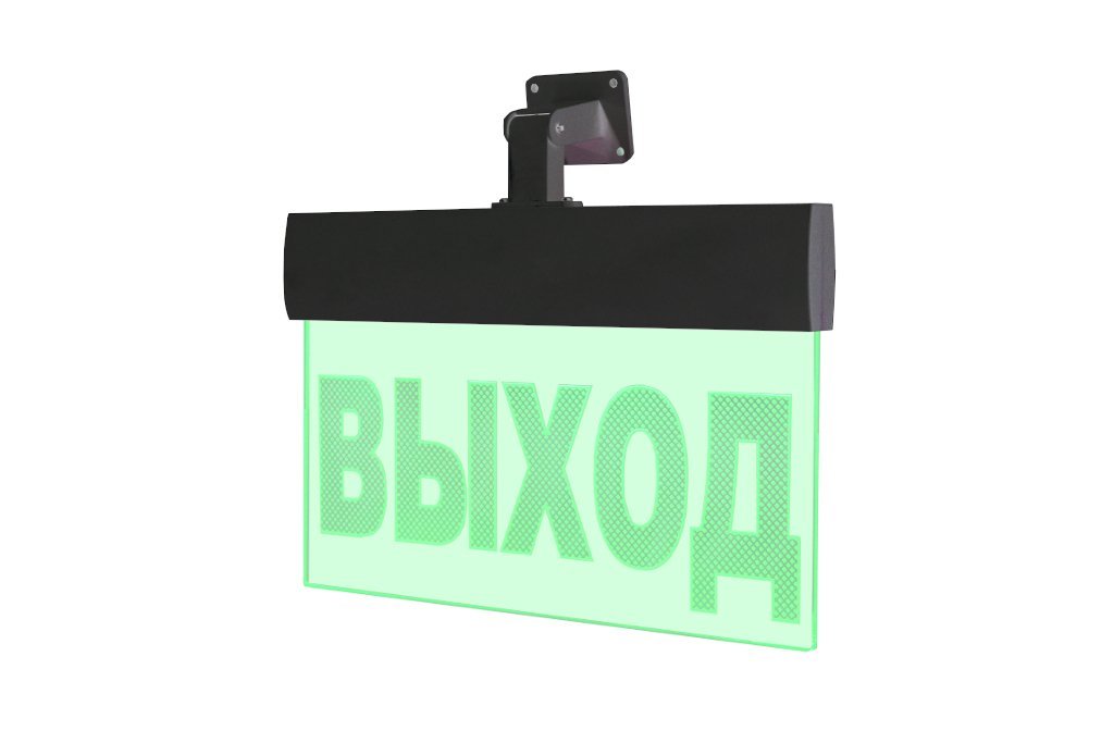 Молния-12 ULTRA "Выход", черный корпус, универсальное крепление