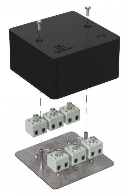 Коробка огнестойкая для к/к 85х85х45 (40-0460-9005-FR2.5-12)
