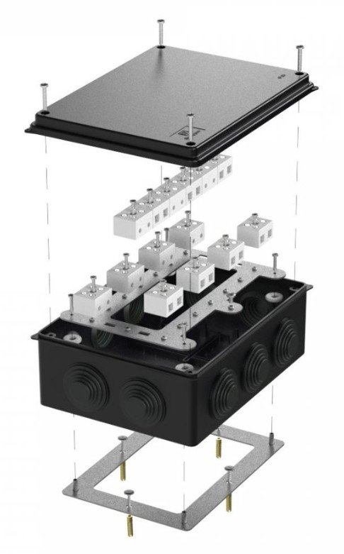 Коробка огнестойкая для о/п 200х150х75 (40-0320-9005-FR10.0-28)