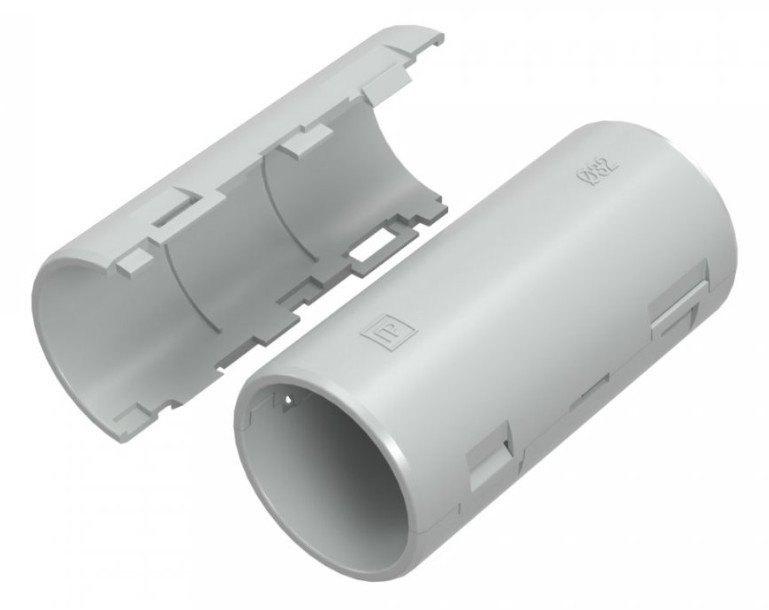 Муфта разборная D32 атмосферостойкая серая (PR13.0432)