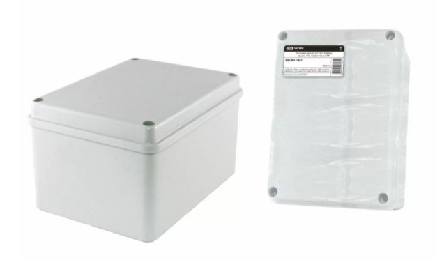 Коробка ОП 150х110х85мм, крышка, IP44, гладкие стенки (SQ1401-1261)