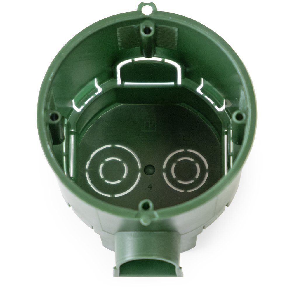 Коробка установочная углубленная безгалогенная (HF) 68х60 (80-0550) (Промрукав)