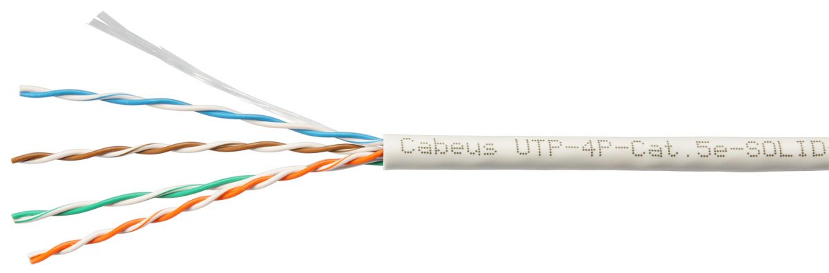 UTP-4P-Cat.5e-SOLID-LSZH-GY-LIGHT (9996c)