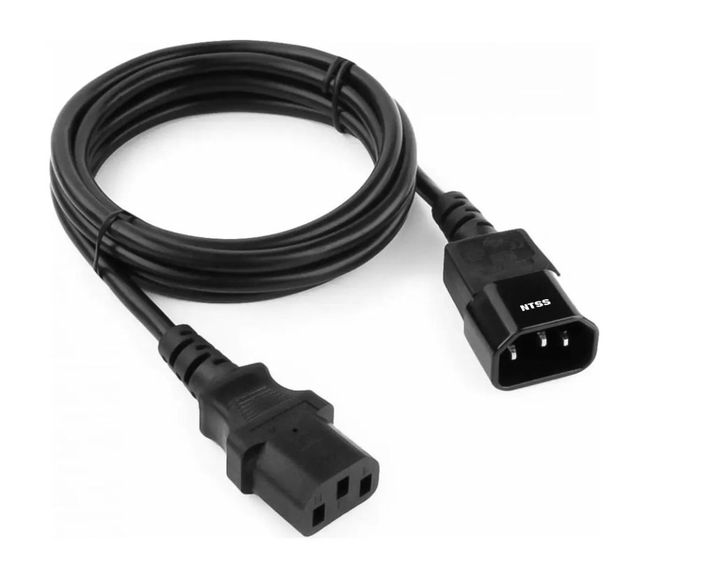 NTSS-PC13145 C13-С14 проводник.:3х1мм2 3м 220/250В 10А черный
