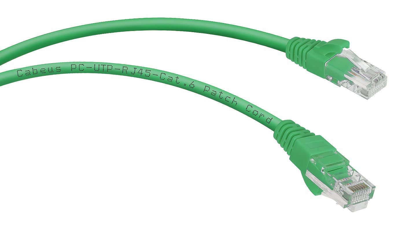 PC-UTP-RJ45-Cat.6-2m-GN (8686c), зелёный